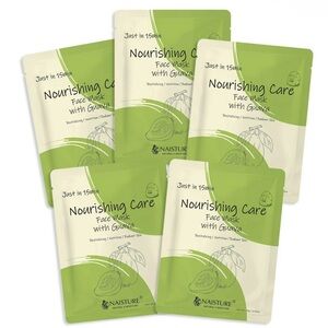 Naisture Nourishing Care Face Mask with Guava – 5 Pack